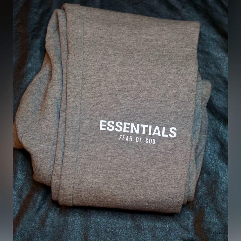 Fear of God Essentials Grey Joggers-Sweatpants (W)